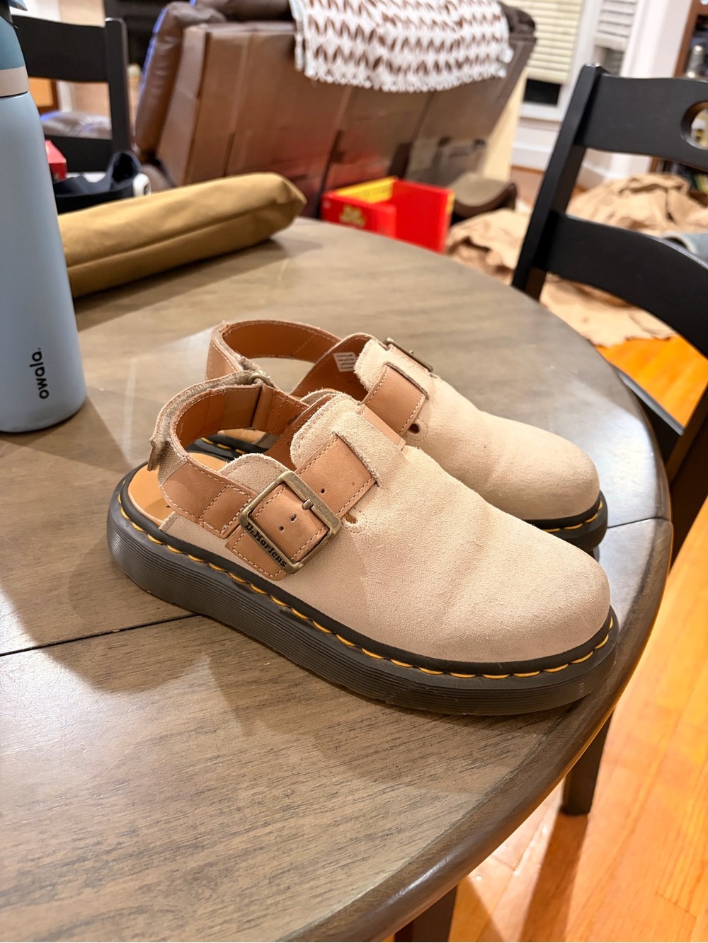Dr.Marten Tan Sling-Back Miles with Tan Leather